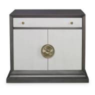 Picture of SOLEIL NIGHTSTAND - GREY / LINEN