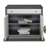 Picture of SOLEIL NIGHTSTAND - GREY / LINEN