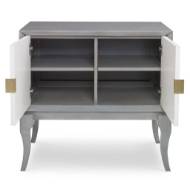 Picture of AVONDALE CABINET - GREY / LINEN