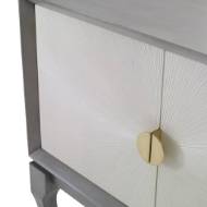 Picture of AVONDALE CABINET - GREY / LINEN