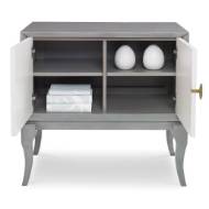 Picture of AVONDALE CABINET - GREY / LINEN