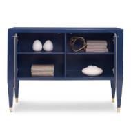 Picture of BEAUMONT CABINET - CADET BLUE W/ GOLD
