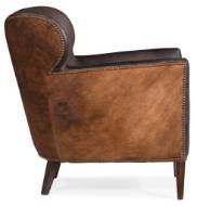 Picture of  KATO LEATHER CLUB CHAIR W/ DARK HOH      