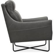 Picture of  EFRON CLUB CHAIR W/ BLACK METAL BASE      