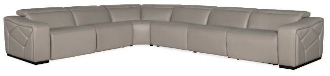 Picture of  OPAL 6 PIECE SECTIONAL WITH 3 POWER RECLINERS & POWER HEADREST  