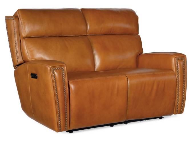 Picture of  RUTHE ZERO GRAVITY POWER RECLINE LOVESEAT WITH POWER HEADREST    