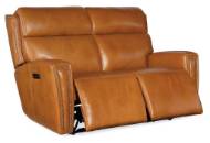 Picture of  RUTHE ZERO GRAVITY POWER RECLINE LOVESEAT WITH POWER HEADREST    