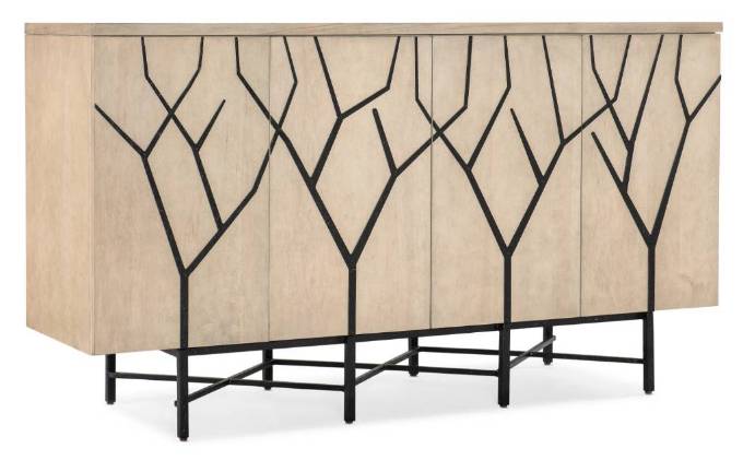 Picture of  MELANGE BRANCHED FOUR DOOR ENTERTAINMENT CREDENZA       