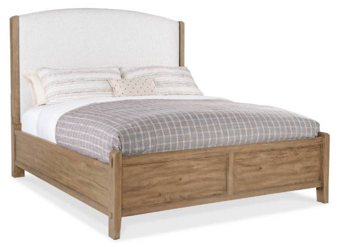 Picture of VINEYARD ROW QUEEN UPHOLSTERED BED         