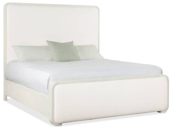 Picture of SERENITY ASHORE KING UPHOLSTERED PANEL BED        