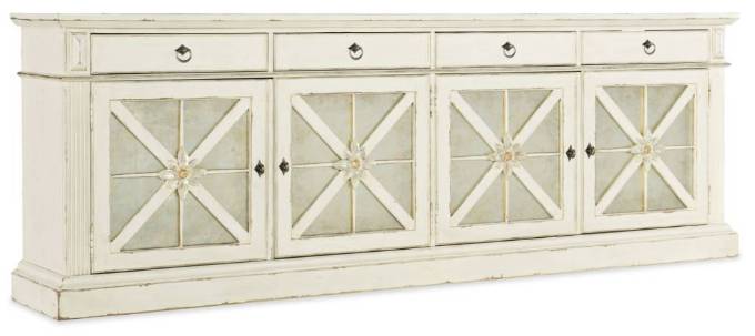Picture of  SANCTUARY GRAND PREMIER ENTERTAINMENT CONSOLE BLANC       