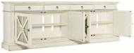 Picture of  SANCTUARY GRAND PREMIER ENTERTAINMENT CONSOLE BLANC       