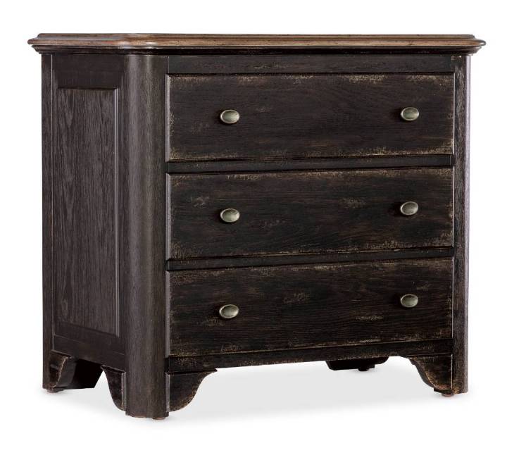 Picture of AMERICANA THREE-DRAWER NIGHTSTAND           