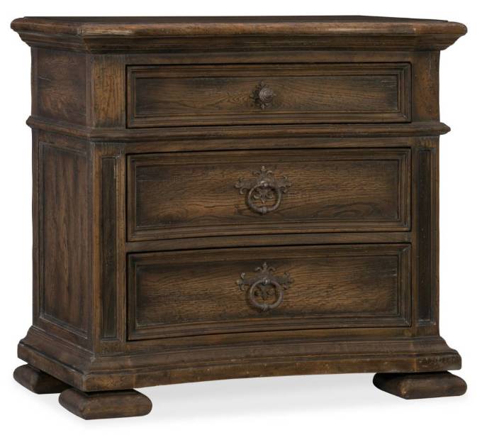 Picture of ELMENDORF THREE-DRAWER NIGHTSTAND           