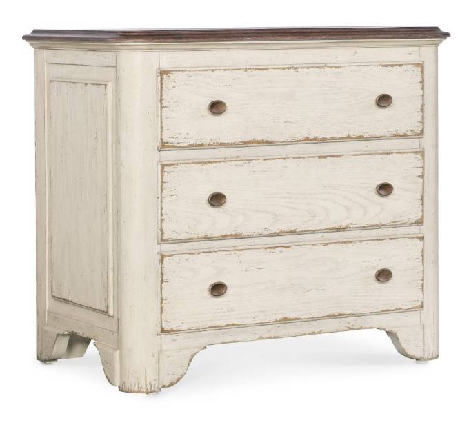 Picture of AMERICANA THREE-DRAWER NIGHTSTAND           
