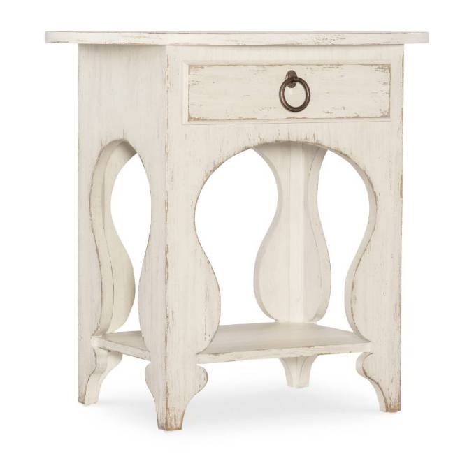 Picture of AMERICANA ONE-DRAWER OVAL NIGHTSTAND          