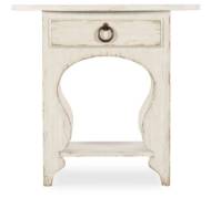 Picture of AMERICANA ONE-DRAWER OVAL NIGHTSTAND          