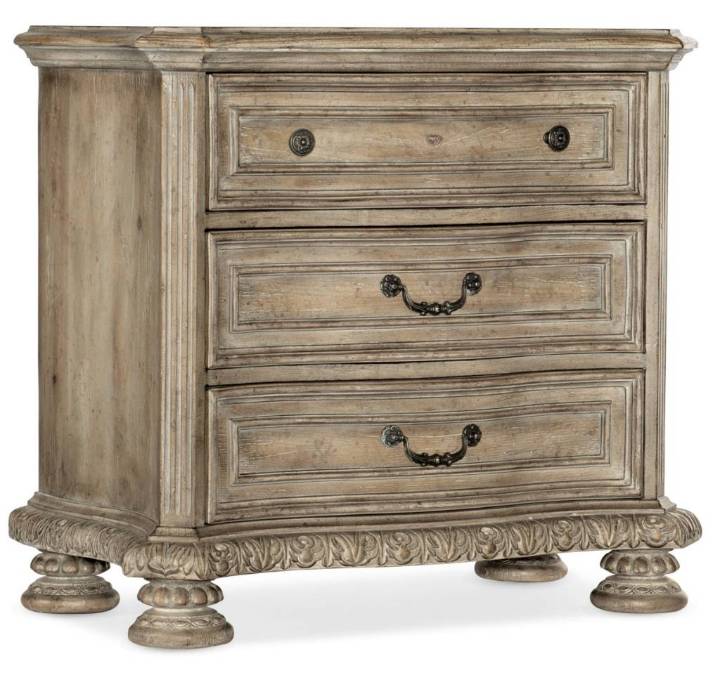 Picture of CASTELLA THREE DRAWER NIGHTSTAND          