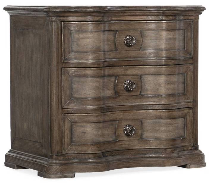 Picture of WOODLANDS THREE-DRAWER NIGHTSTAND           