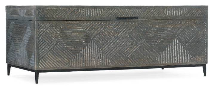 Picture of  COMMERCE & MARKET CARVED CHEST COCKTAIL TABLE      