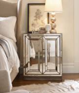 Picture of SANCTUARY TWO-DOOR MIRRORED NIGHTSTAND - VISAGE        