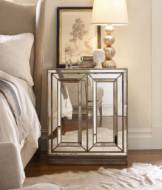 Picture of SANCTUARY TWO-DOOR MIRRORED NIGHTSTAND - VISAGE        