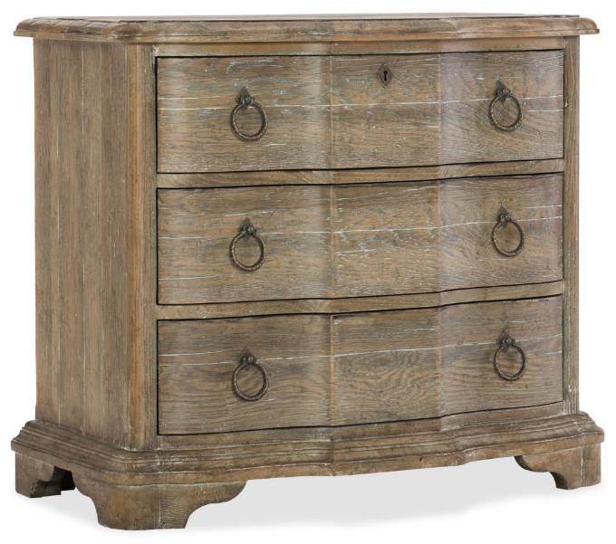 Picture of BOHEME BASTOGNE THREE-DRAWER NIGHTSTAND          