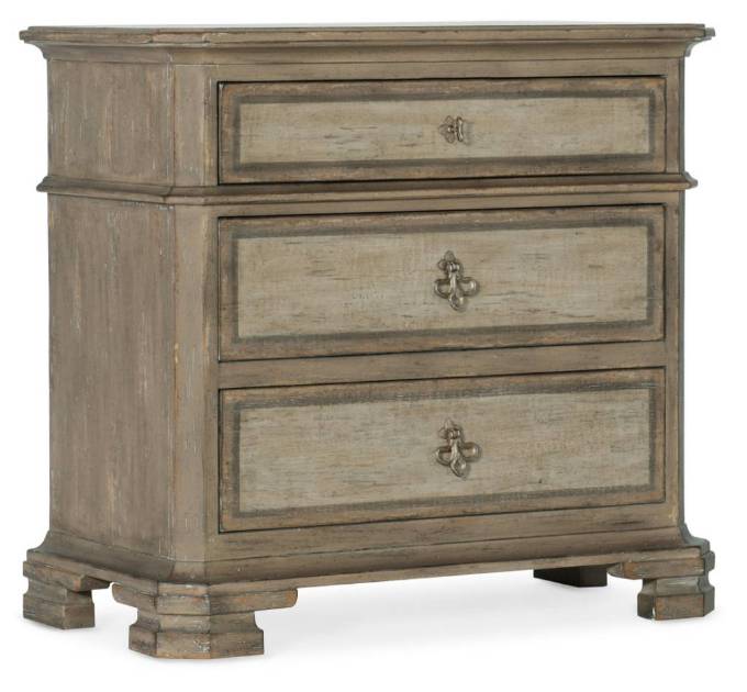 Picture of ALFRESCO PALMIERI THREE-DRAWER NIGHTSTAND          