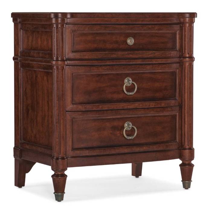 Picture of CHARLESTON THREE-DRAWER NIGHTSTAND           