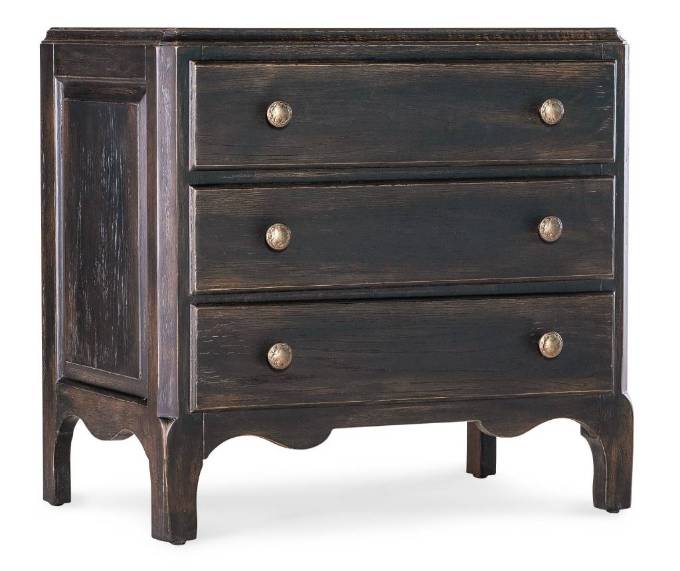 Picture of AMERICANA THREE-DRAWER NIGHTSTAND           