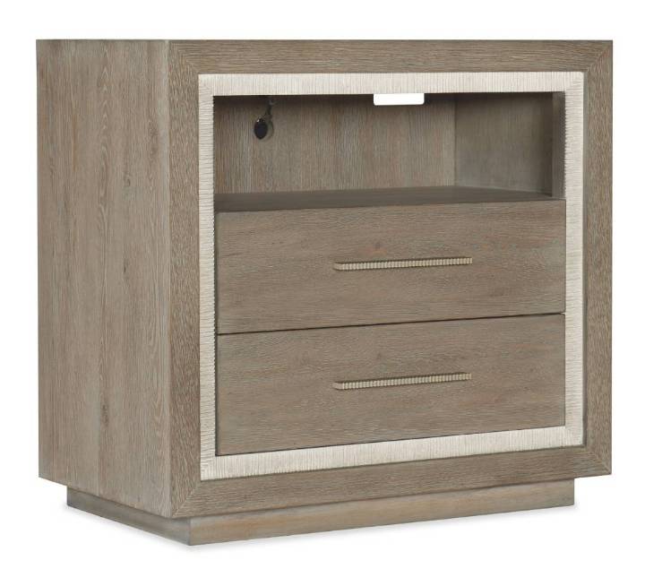 Picture of SERENITY BALBOA TWO DRAWER NIGHTSTAND         