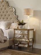 Picture of SANCTUARY MIRRORED LEG NIGHTSTAND-BLING          
