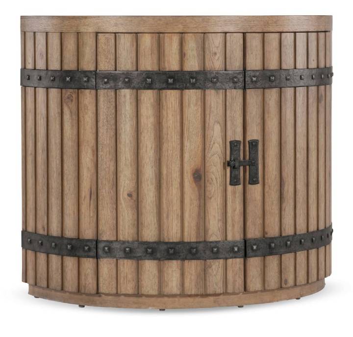 Picture of VINEYARD ROW DEMILUNE NIGHTSTAND          