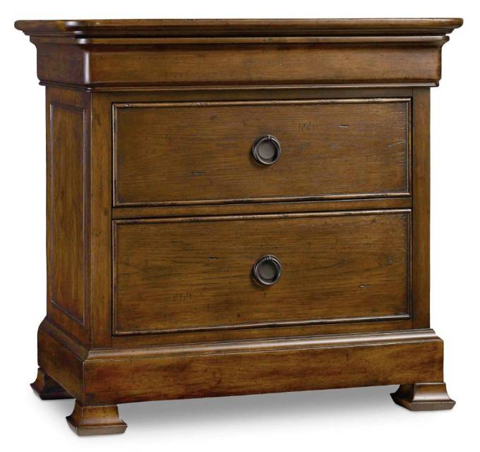 Picture of ARCHIVIST THREE-DRAWER NIGHTSTAND           