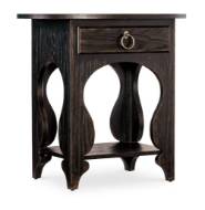Picture of AMERICANA ONE-DRAWER OVAL NIGHTSTAND          