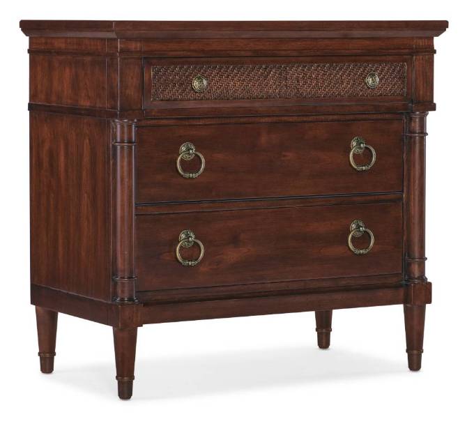 Picture of CHARLESTON THREE-DRAWER NIGHTSTAND           