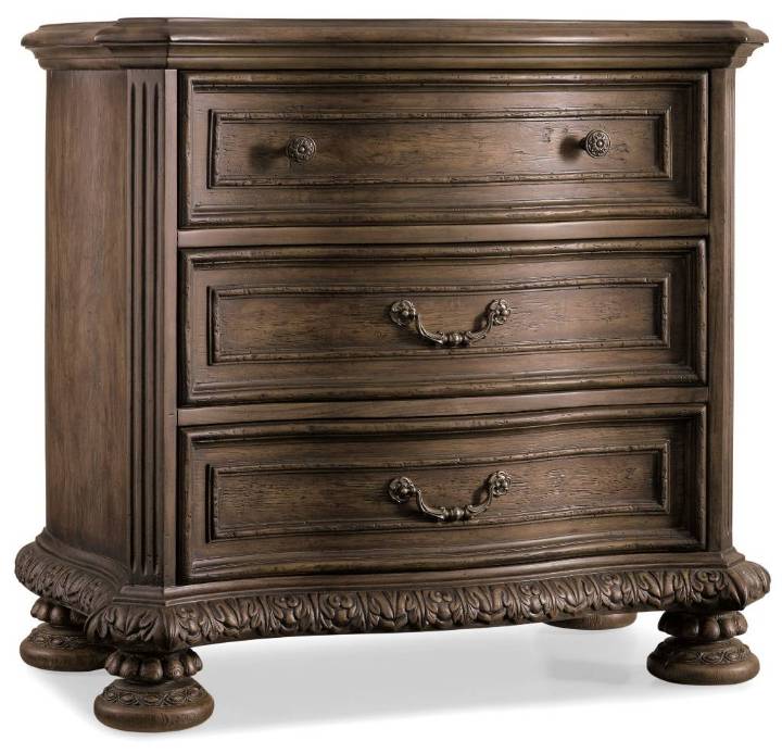 Picture of RHAPSODY THREE DRAWER NIGHTSTAND          