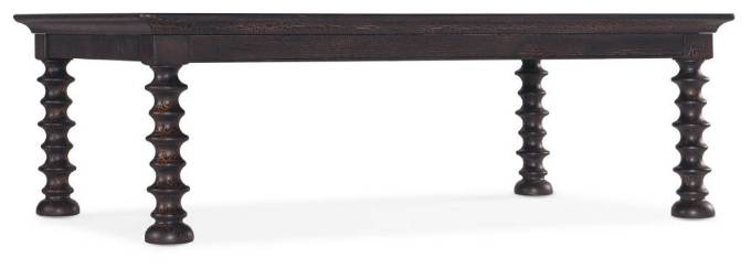 Picture of  BIG SKY TURNED LEG COCKTAIL TABLE       