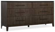 Picture of MIRAMAR AVENTURA RAPHAEL SIX-DRAWER STONE TOP DRESSER       