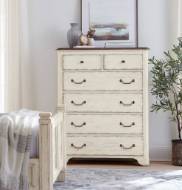 Picture of AMERICANA SIX-DRAWER CHEST           