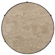 Picture of  LUCKENBACH METAL AND STONE END TABLE       