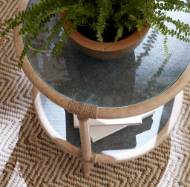 Picture of  RETREAT RAFFIA END TABLE         