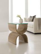 Picture of  MELANGE LENNY WOVEN END TABLE        