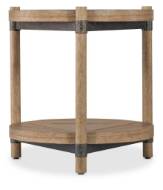 Picture of  VINEYARD ROW ROUND END TABLE        