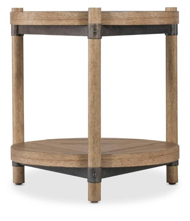 Picture of  VINEYARD ROW ROUND END TABLE        
