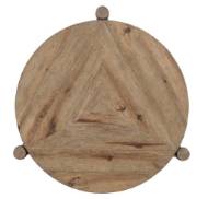 Picture of  VINEYARD ROW ROUND END TABLE        