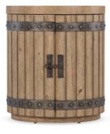 Picture of  VINEYARD ROW WINE BARREL END TABLE       