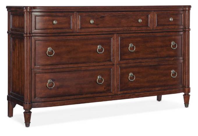 Picture of CHARLESTON SEVEN-DRAWER DRESSER           
