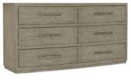 Picture of LINVILLE FALLS CHIMNEY GAP SIX DRAWER DRESSER       