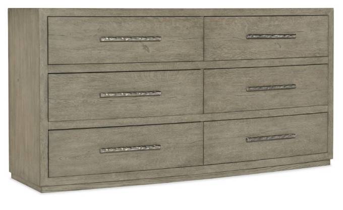 Picture of LINVILLE FALLS CHIMNEY GAP SIX DRAWER DRESSER       